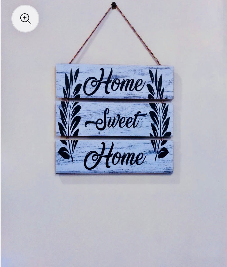 Home Sweet Home 3 Steps Wall hanging for Wall Decoration