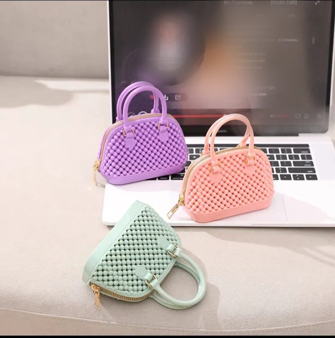 Mini Fiber Crossbody Bag for Girls