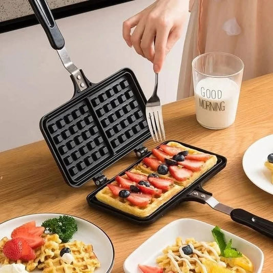 Double Layer Waffle Maker Machine