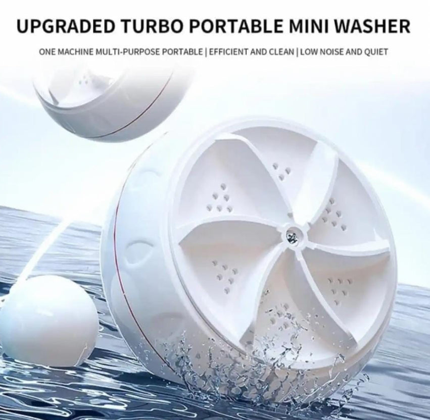 Portable Turbo Washing Machine Best For Travelling