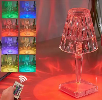 16 Colours Chargeable Lamp with Remote