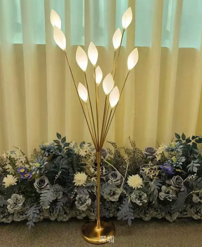 LED Leaf Corner Floor Lamp for Home Decoration