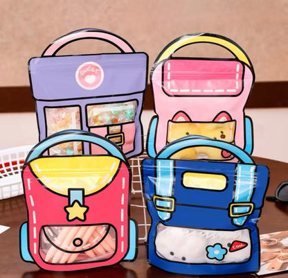 4 Pcs Ziplock Gift Bags for Kids