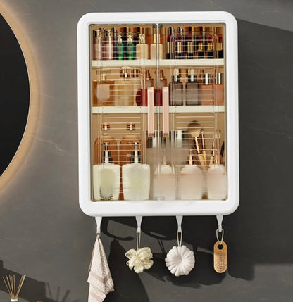 Wall-Mounted Cabinet Storage Rack