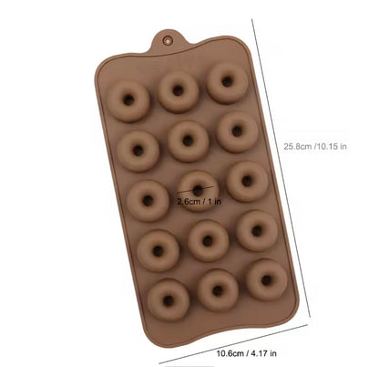 Donut Shape Silicone Mould Tray