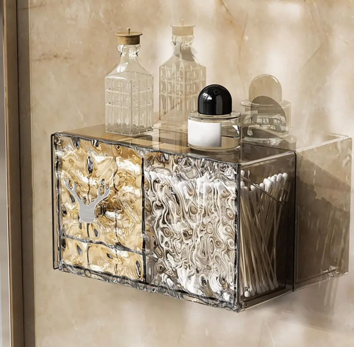 Wall-Mounted Acrylic Organizer