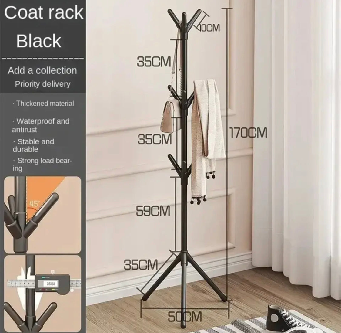 New Multipurpose Metal Clothes Hanging Rack