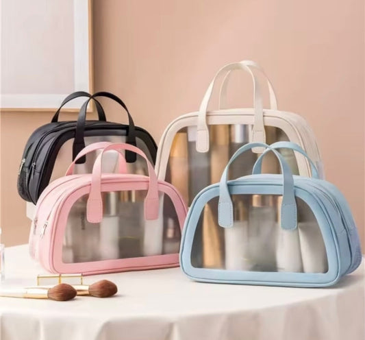 2 in 1 Dry and Wet Double Layer Makeup Bag