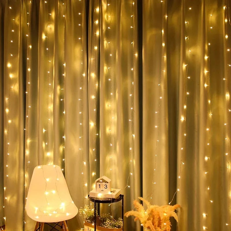 Led Curtain FairyLights
10x10 ft