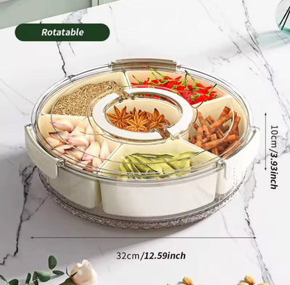 3 Layer Rotation Food Storage Box
