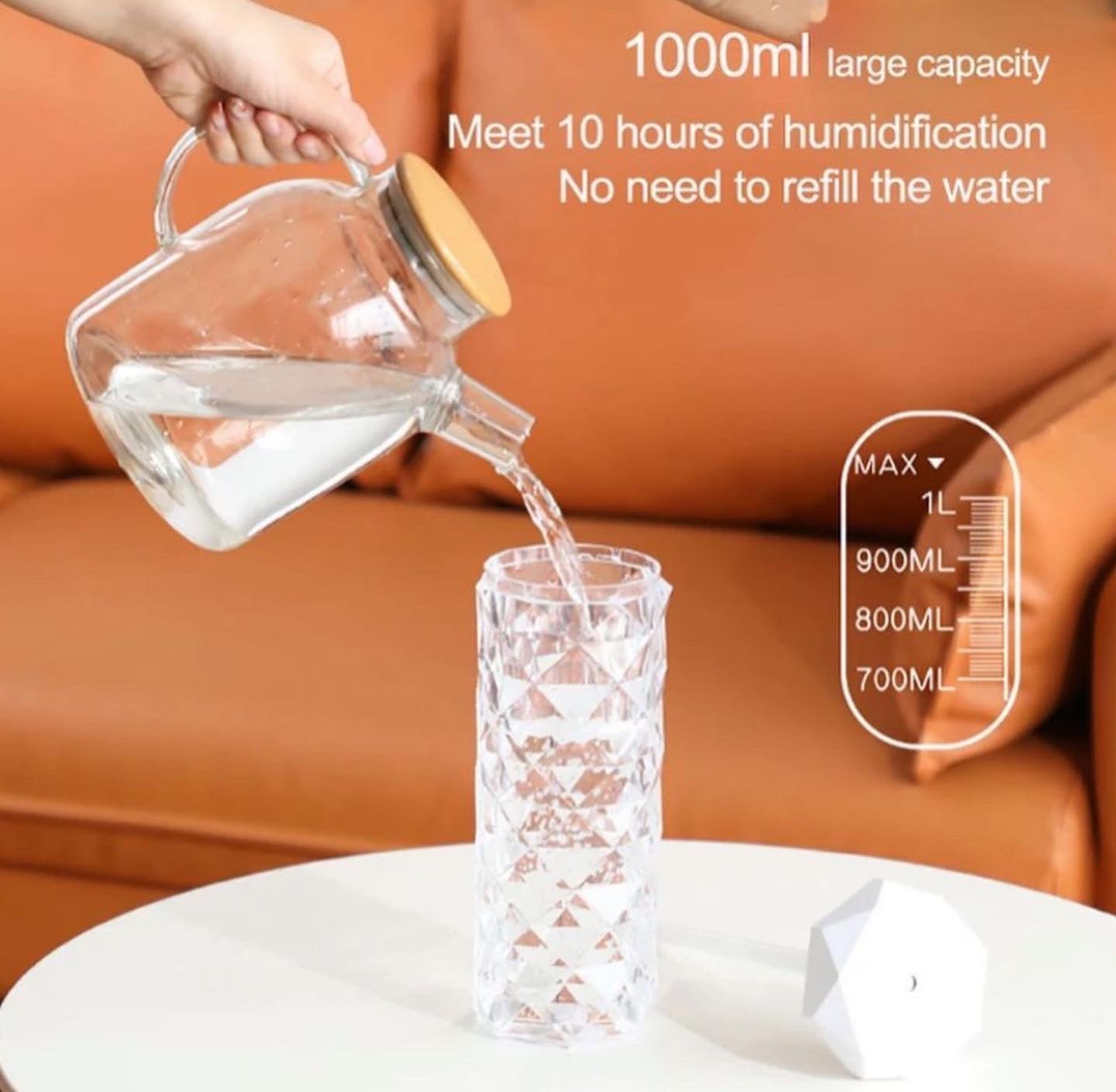 2 in 1 Lamp+Humidifier