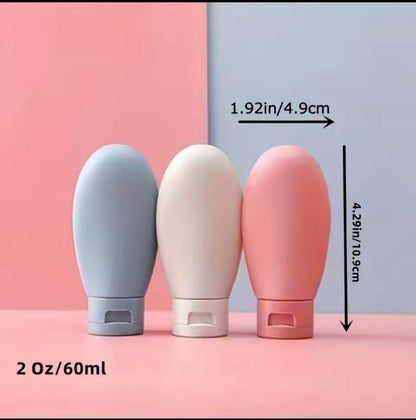 3 Pcs Travel Bottles Set