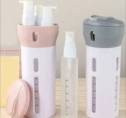 4 In 1 Travel Bottle Perfume,Shampoo,Conditioner & Lotion Liquid