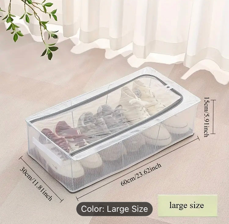 1 Pc Foldable Shoes Storage Dustproof Organizer