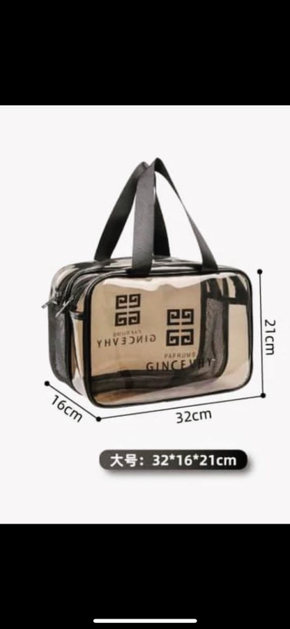 Double Layer Waterproof Cosmetic Bag