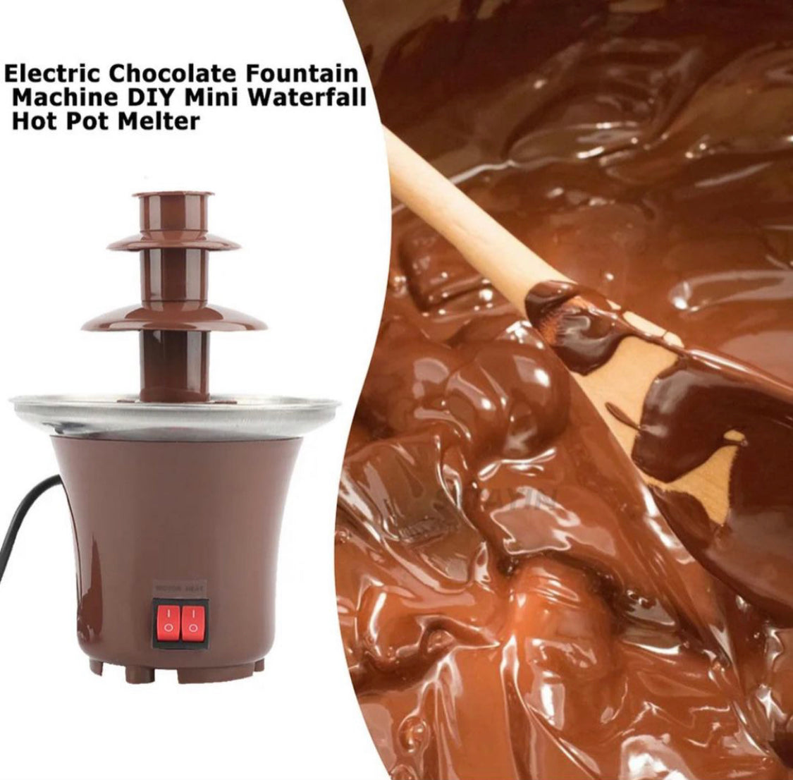 3 Layers Chocolate Fountain Machine