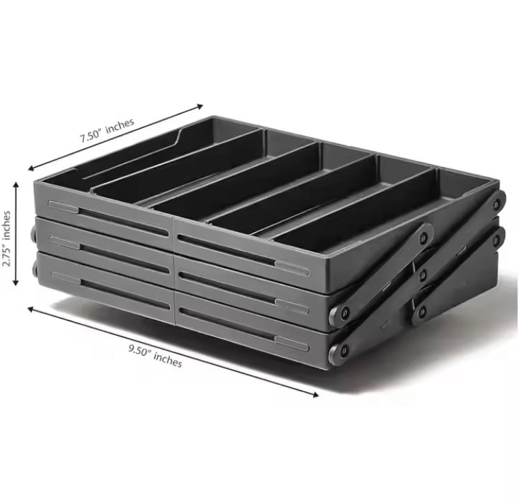 3 Layer Foldable Jewellery Organizer