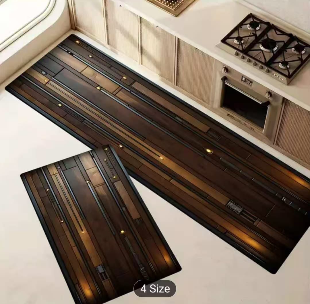 2 Pcs Non-Slip Floor Matt