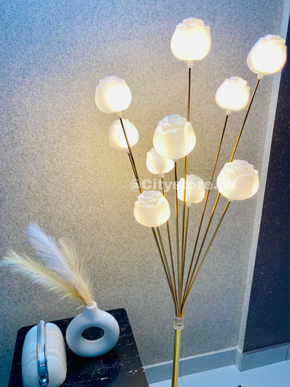 5ft Led Flower Rose Corner Floor Lamp