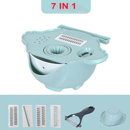 7 in 1 Multifunctional Drain Slicer Grater