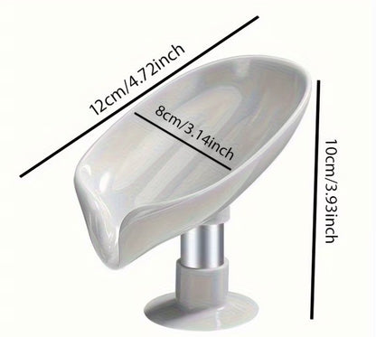 Leaf Design Soap Tray Holder
