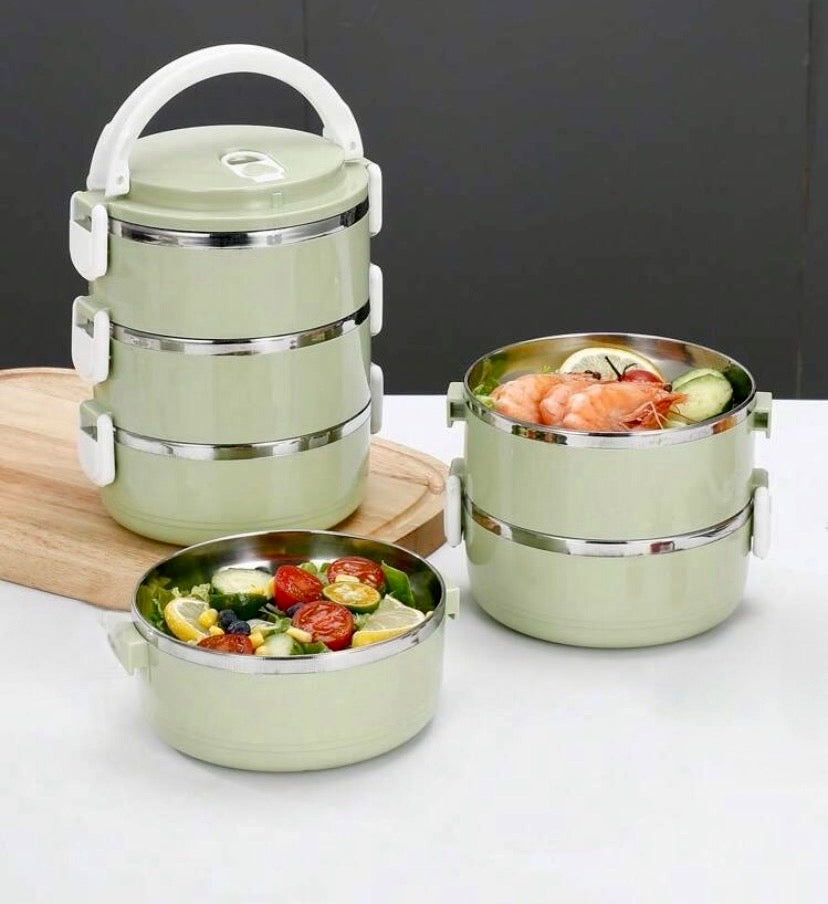 Multi-Layer Stainless Steel Lunch Tiffin Box