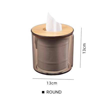 Round Design Table Tissue Box