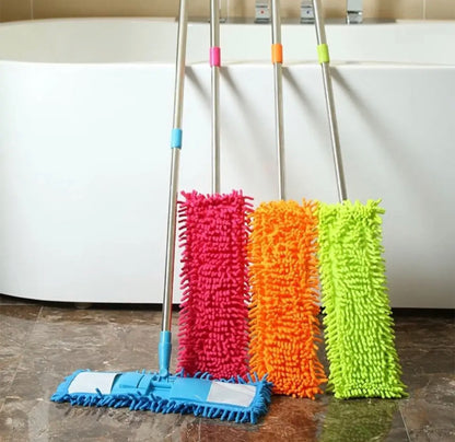 360 Rotation Microfiber Flat Mop