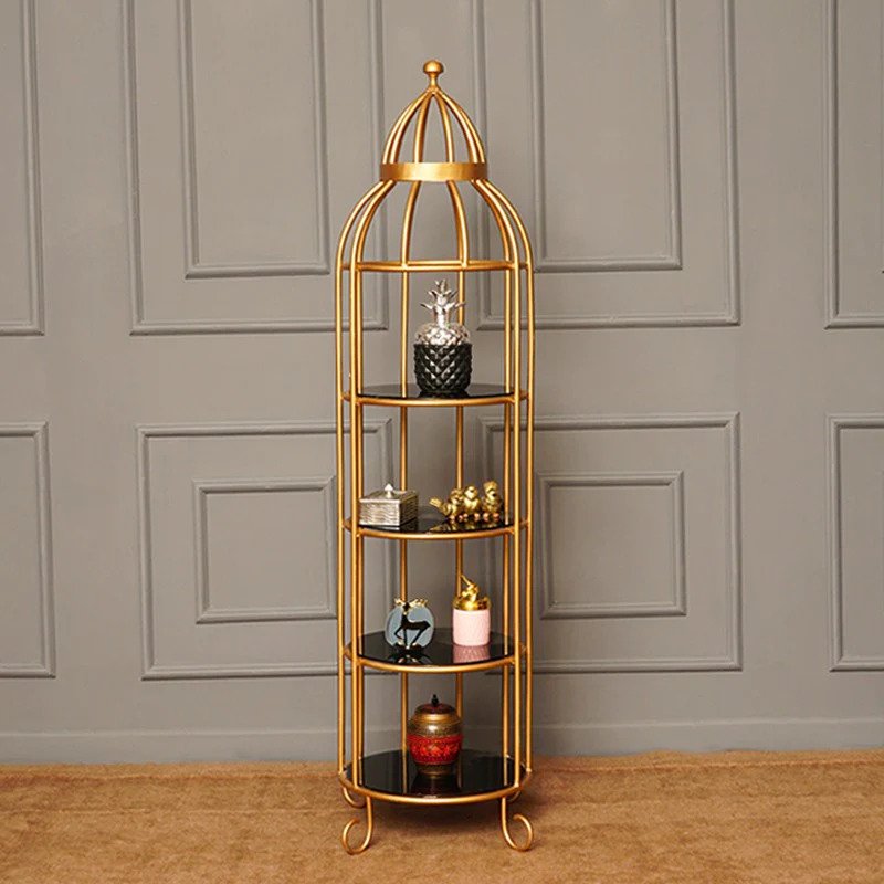 4 Layer Cage Rack for Home Decor