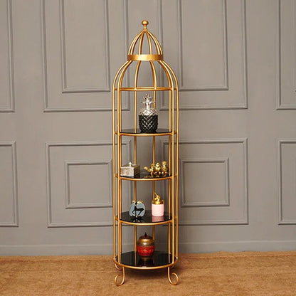 4 Layer Cage Rack for Home Decor