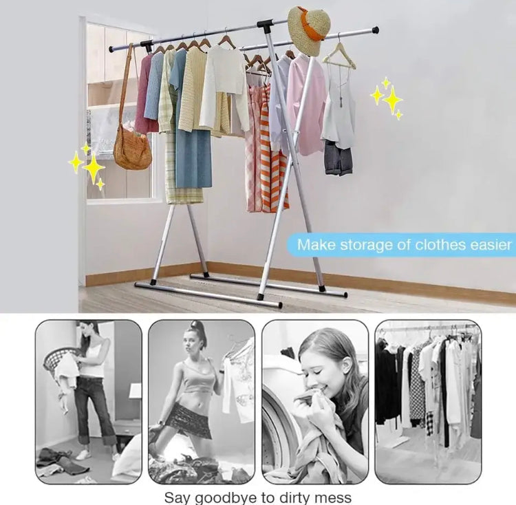 Metal Iron Clothes Rack Stand