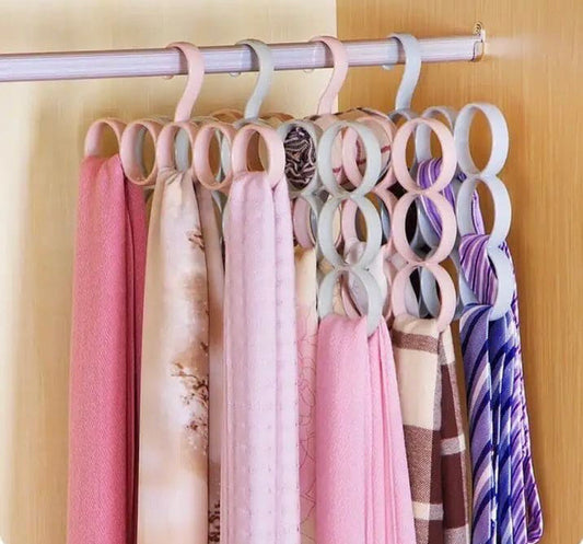 Multifunctional 15 Holes Scarf Storage Hanger