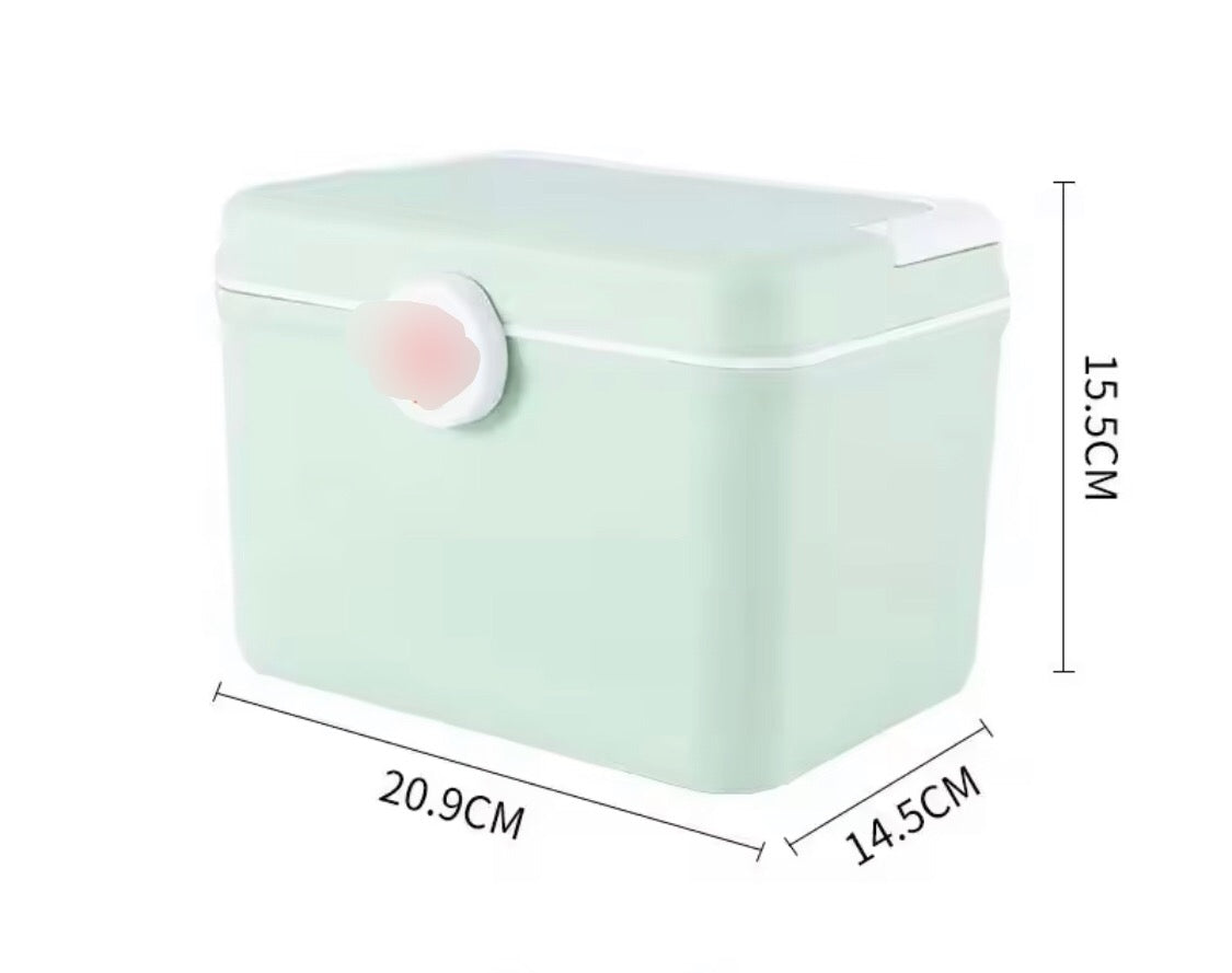 Foldable Double Layer Medicine Box