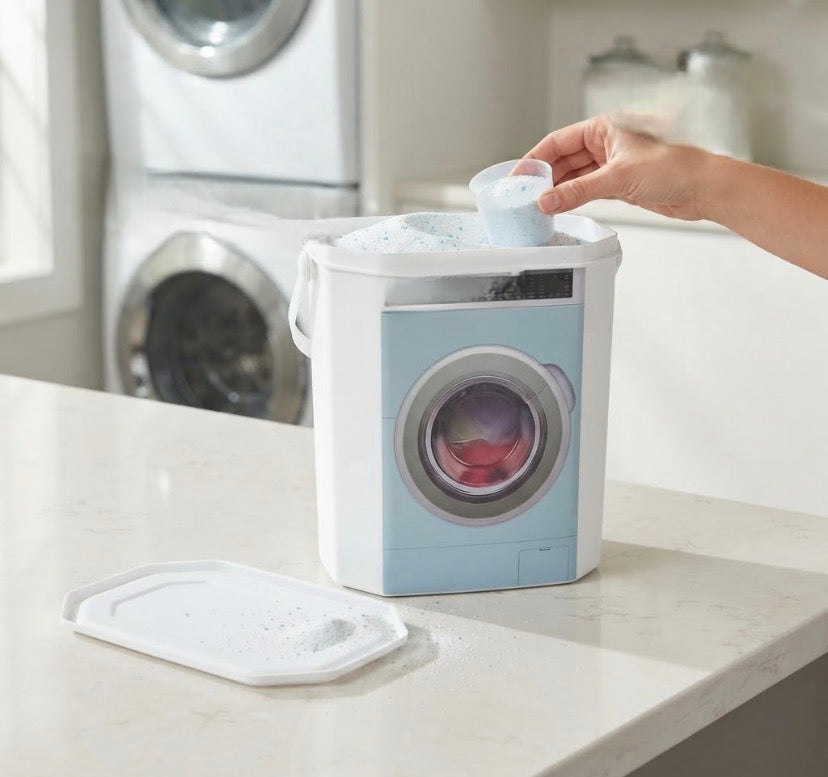 Multipurpose Detergent Powder Storage Bucket