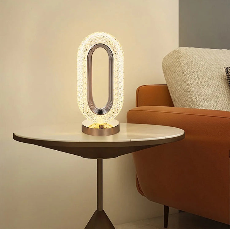 Rechargeable Oval Lamp with 3 Modes Changeable