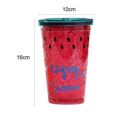 Summer Straw Tumblers with Lid