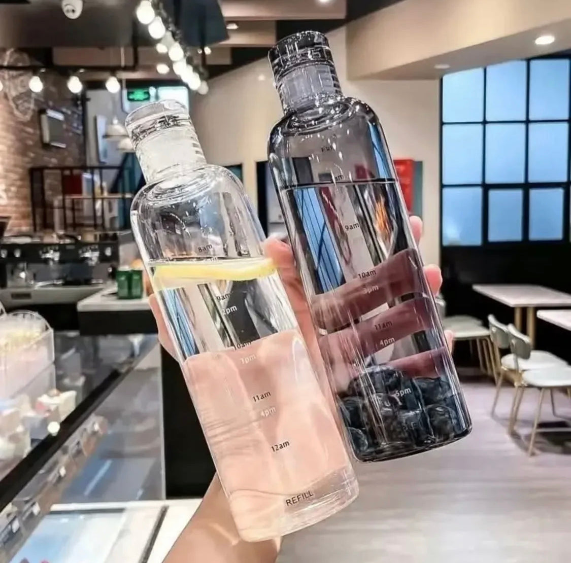 500ml Glass Water Bottle