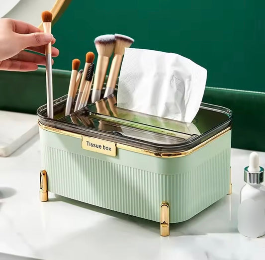 Tissue Box with Storage Organizer