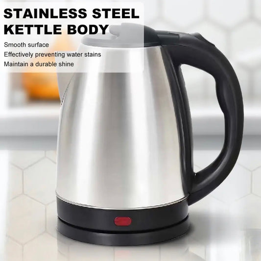 2 Liter Stainless Steel Kettle Best for Travelling