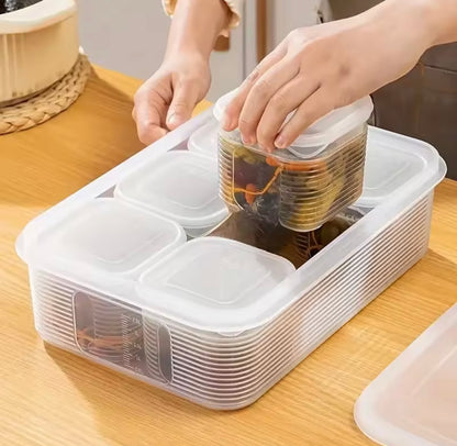 6 Grids Vegetable Storage Box