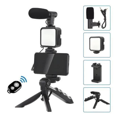 Vlogging kit with Light Mic and Remote