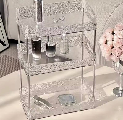 Acrylic 3 Layer Makeup Organizer
