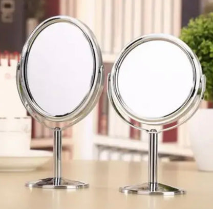 360° Rotatable Metal Makeup Mirror