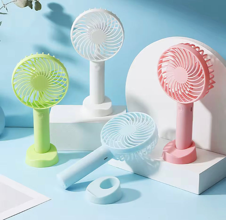 Rechargeable Mini Fan with Stand