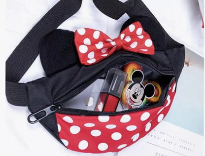 Minnie Kids Waist Bag with Adjustable Strap