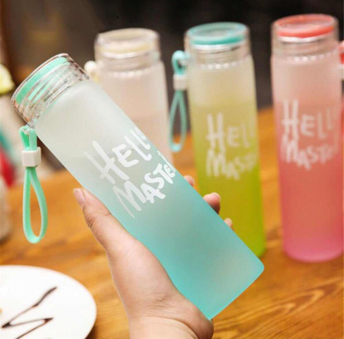 420 ml Glass Water Bottle