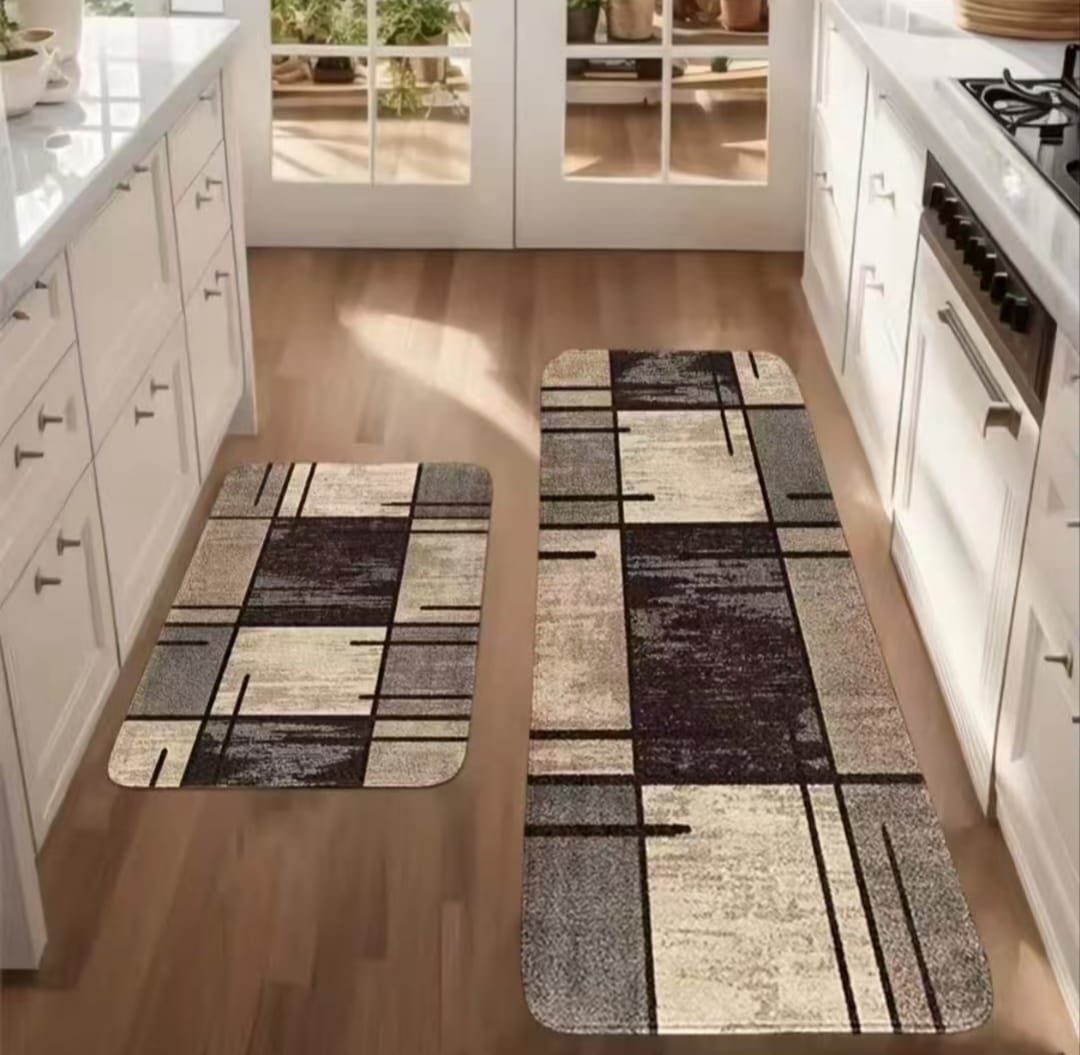 2 Pcs Non-Slip Floor Matt