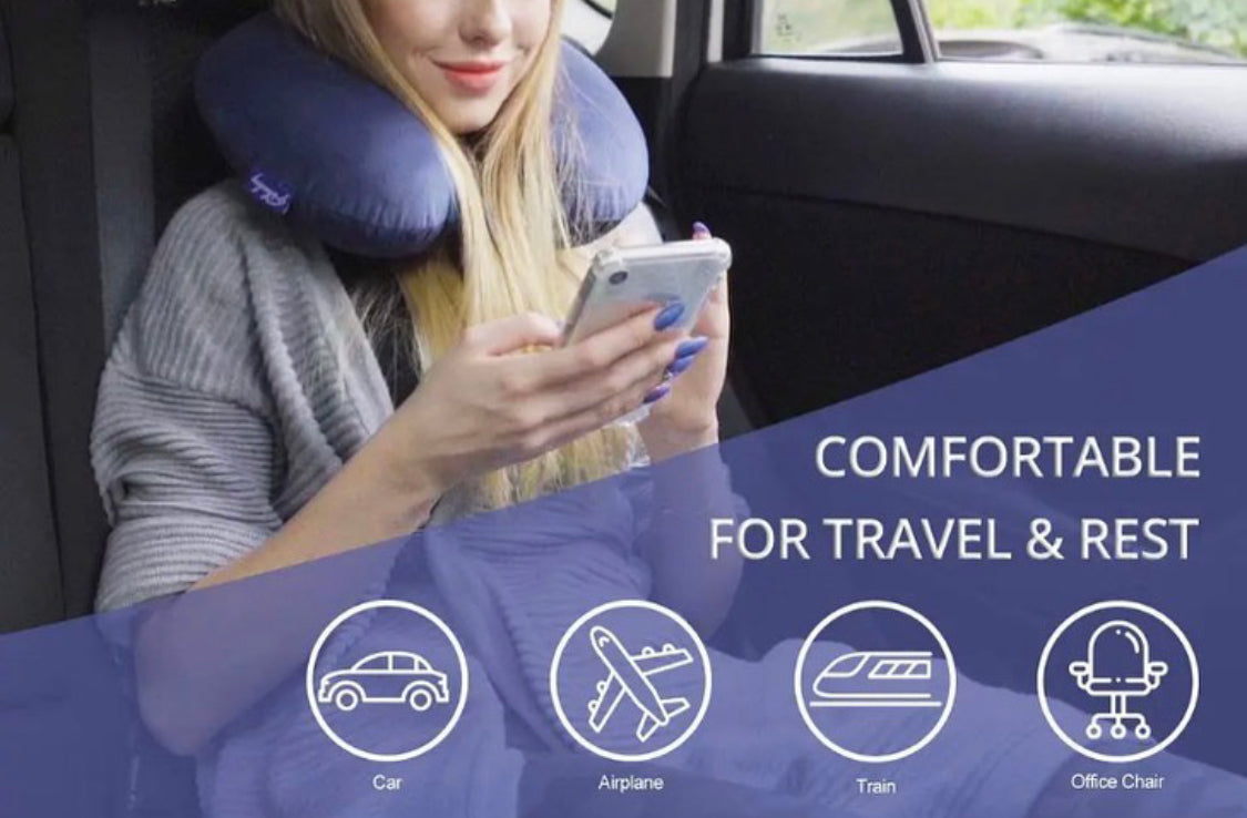 U-Shaped Travel Neck Pillow