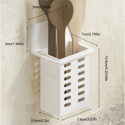 Wall-Mounted Drain Holder Rack