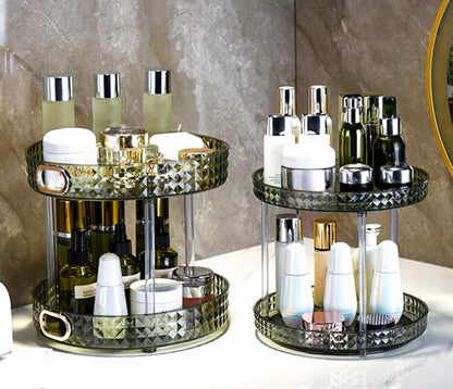 2 Layer Acrylic Makeup Cosmetic Organizer